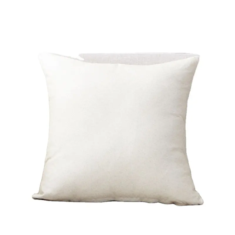 Fodere per cuscini in lino decorativo di colore naturale in bianco