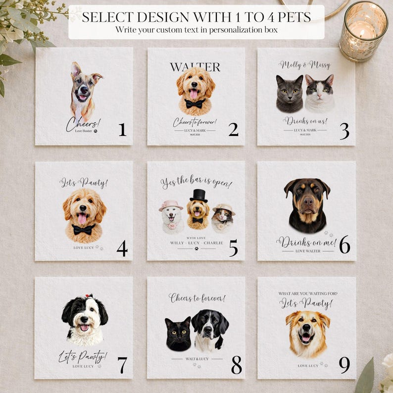 Beige+Personnal Pet Print
