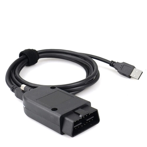 VAG COM V2 USB arayüzü için yeni güncelleme sürümü sınırsız OBD2 tarayıcı VAGCOM V2 kablo araç teşhis aracı