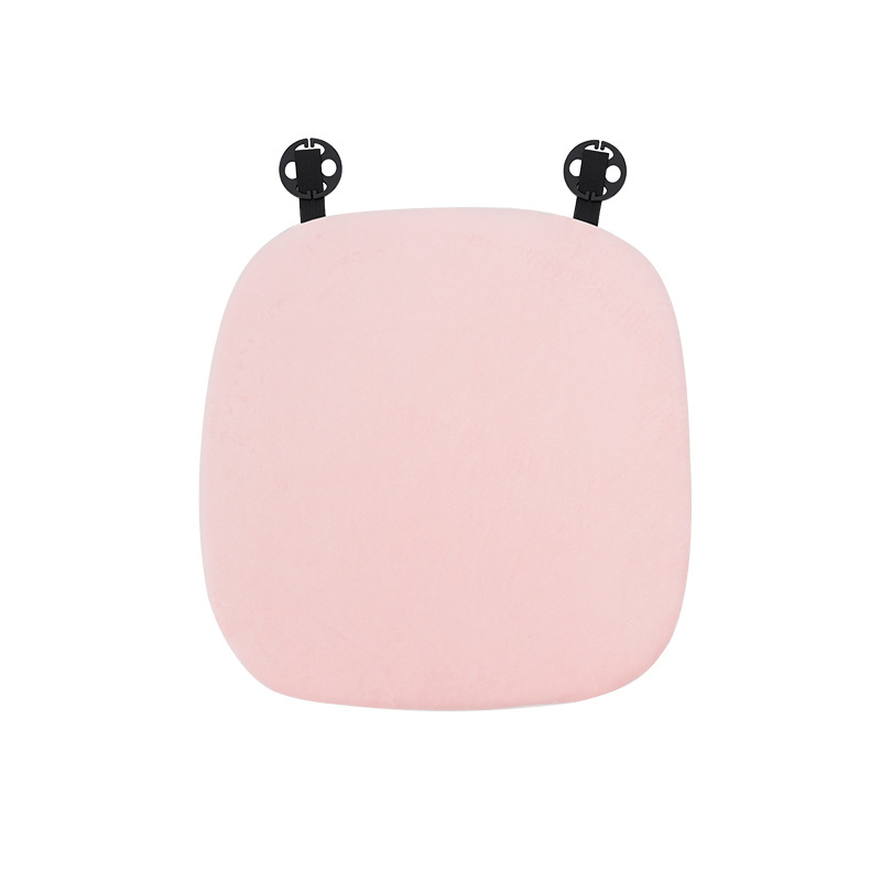 Plush seat cushions with 3D rabbit design for the front row