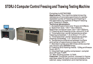 <strong>Computer</strong> <strong>Controlled</strong> Freezing and Thawing <strong>Testing</strong> <strong>Machine</strong> for Precise Material <strong>Testing</strong> - Product Image 2