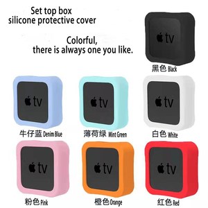Latest Model Protective Soft Anti-Slip Shockproof Silicone Case for <strong>apple</strong> <strong>TV</strong> 4K Television 4k Smart <strong>Tv</strong> case Cover - Product Image 5