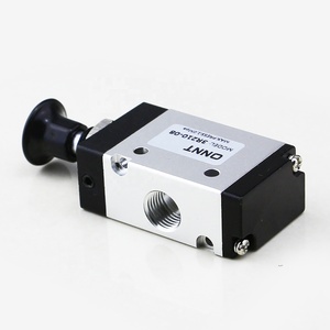 3R210-08 3/2 <strong>Way</strong> Manual Operated Control <strong>On</strong>/Off G1/4 Pneumatic Hand Valve Push Pull Type Air Control Valve Piloted Three <strong>Way</strong> - Product Image 5