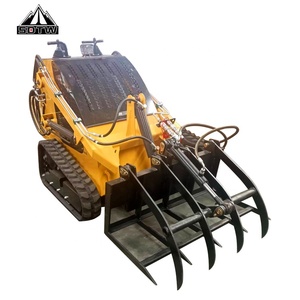 フロントローダーTW480T 0.15 CBM1.2トンミニスキッドステアローダードックロード & アンロード用 - Product Image 3