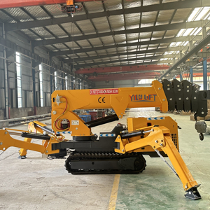 Nhà Máy Bán 3t 5t 8t 10t Mini Crawler Telescopic DIESEL điện Spider <span class=keywords><strong>Crane</strong></span> - Product Image 1