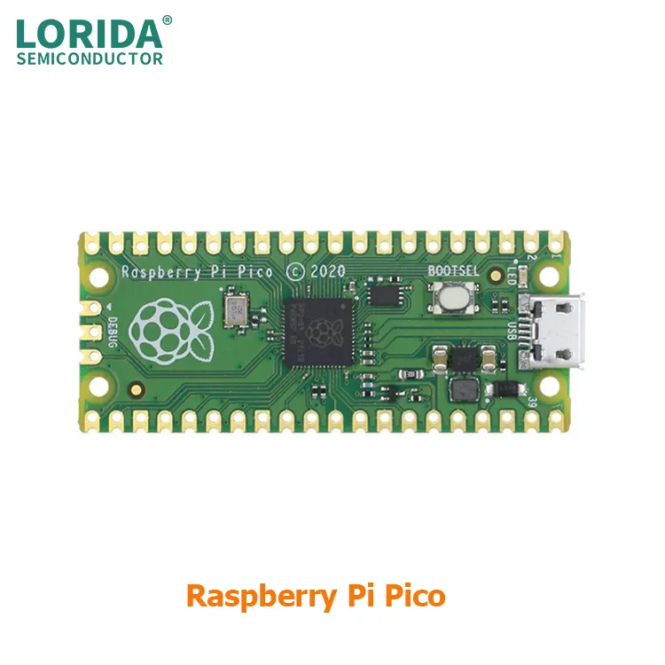 Lorida Raspberry Pi Pico chính thức rp2040 Dual-core Bộ vi xử lý vi điều khiển ban phát triển Wifi Kit Raspberry Pi Pico