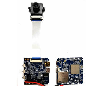 กล้องขนาดเล็ก4K 60FPS Wi-Fi P2P ขนาดเล็กระบบ14MP ตรวจจับการเคลื่อนไหวแบบดิจิตอลซูมแบบรูเข็มโมดูลเลนส์กล้อง X9ขนาดเล็กแบบ DIY - Product Image 1