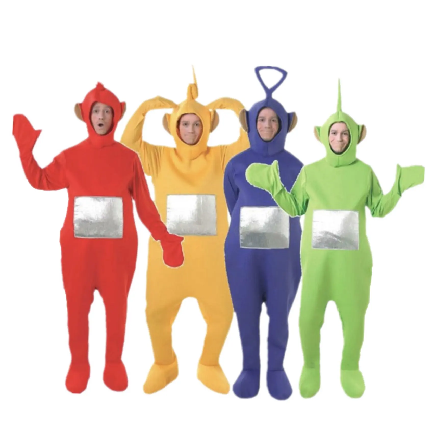 Offre Spéciale Teletubbies Costume mignon poupée Costume pour la fête d'Halloween haute qualité Costume papa cadeau pour les enfants