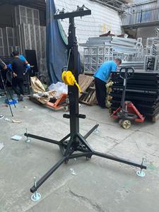 حامل إضاءة مسرح الحدث المحمول للخدمة الشاقة ، برج كرنك حديث مربع من سبائك الألومنيوم المصنوعة من الخشب الرقائقي - Product Image 3