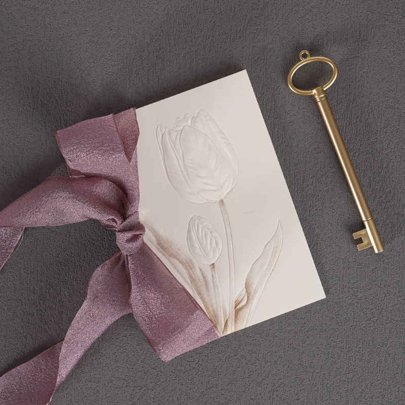 Fantasy Violet A+Golden key pen