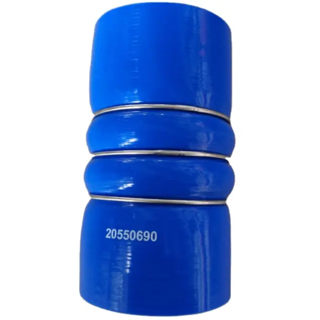 Hot sale aftersale market 20550690 blue color silicone hump hose truck silicone hose