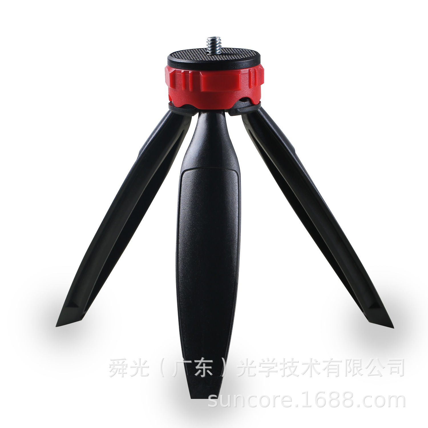 Red circle tripod