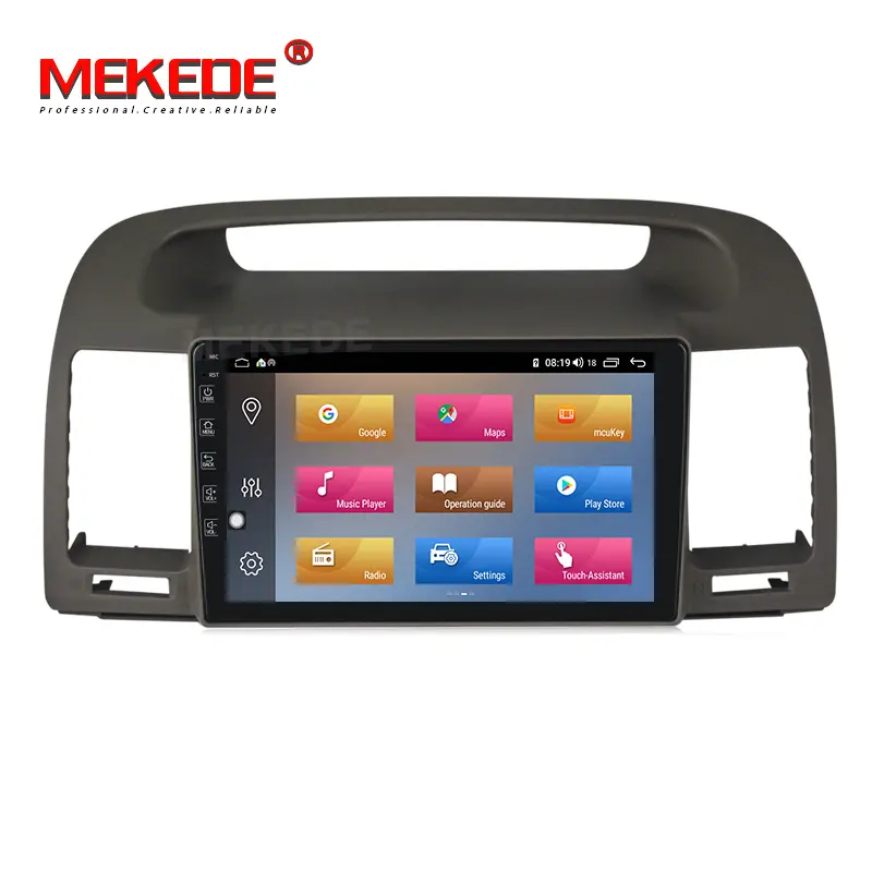 MEKEDE Android 10 4Core IPS DSP Đài Phát Thanh Xe DVD Player Cho Toyota Camry 2002 2003 2004 2005 2006 Video BT WIFI GPS Navigation