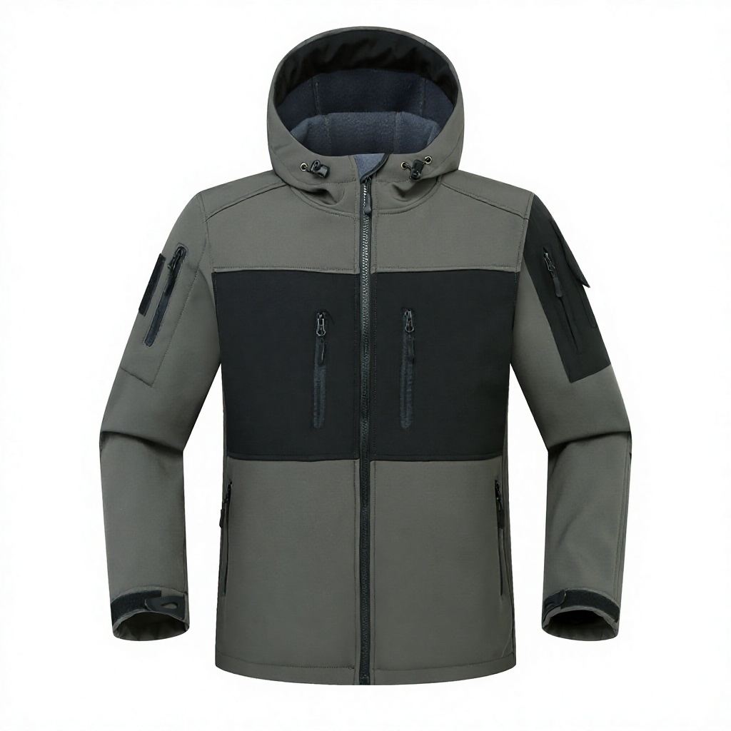 Gray-scarab jacket