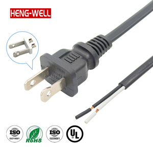 NEMA CORD UL สายไฟ2ขาสายไฟ110V SPT สาย IEC สายไฟ USA พร้อม C7สำหรับการใช้งานในบ้าน - Product Image 2
