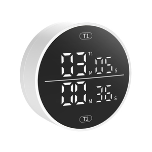Benutzer definierte Countdown-Timer-Rotation LCD-Anzeige Digitaler Timer Haushalt Dual Screen Elektrisch Digital Magnetic Kitchen Visual Timer - Product Image 5