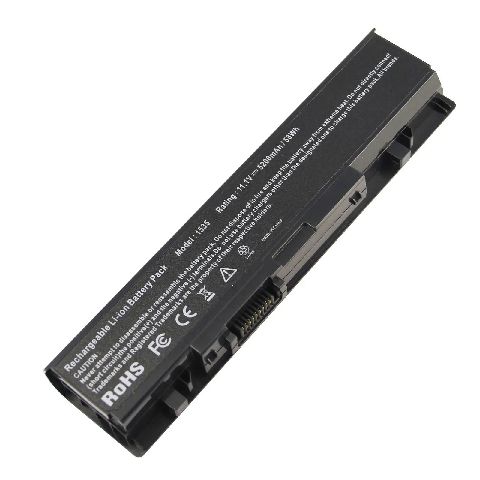 Rechargeable battery for Dell laptop Studio 15 Studio 1535 1536 1537 Compatible battery 0KM887 0MT275