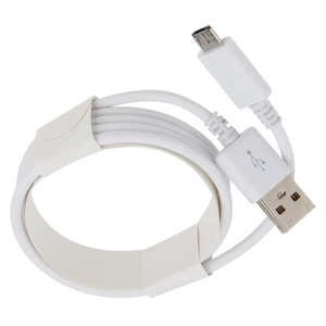 สายชาร์จ V8สายเคเบิล Micro USB สีขาว1M,สายชาร์จเร็วซิงค์ข้อมูล5Pin สำหรับโทรศัพท์มือถือ Android - Product Image 4