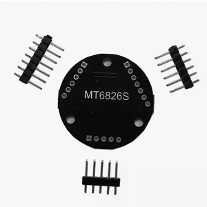 Módulo de sensor de medición de ángulo de inducción magnética de codificador magnético de alta velocidad de alta precisión MT6826S
