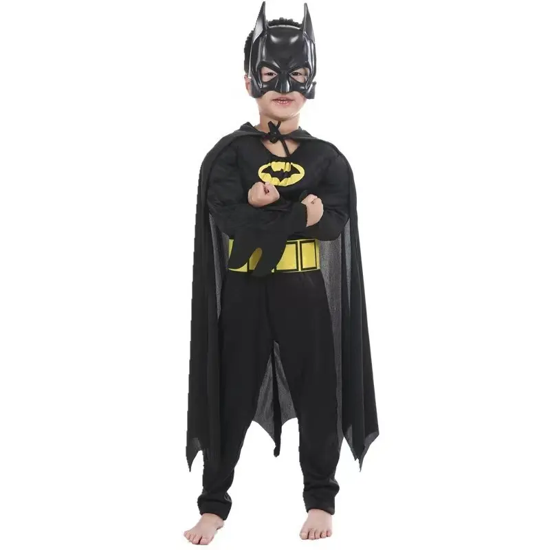 Kinder Karneval Gala Cosplay Superheld Junge Batmans Kostüm Kinder Kostüme Party Charakter