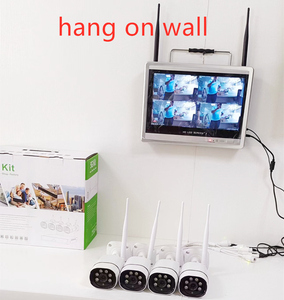 Jianvision High-End 16 canales 5MP 12 pulgadas LCD Monitor NVR Sistema Wifi Cámara de red inalámbrica con audio bidireccional Eseecloud App - Product Image 2