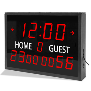 CHEETIE CP100 Led Digital Electronic Score Display orologio da calcio da basket tabellone segnapunti a LED con orologio da tiro - Product Image 1