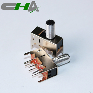 สวิตช์เลื่อนเทอร์มินัล6ขาสวิตช์แบบ3ขั้นตอน SS-22H05-AT10โรงงาน - Product Image 4
