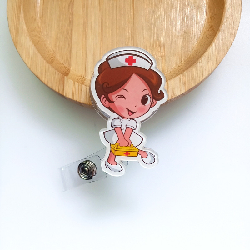 Suitcase nurse transparent buckle