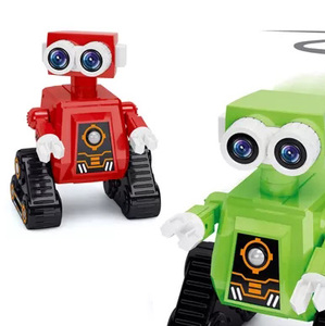 Venta caliente interactivo inteligente programación inteligente niños aprendizaje educativo Control remoto rompecabezas eléctrico Robot de juguete - Product Image 4