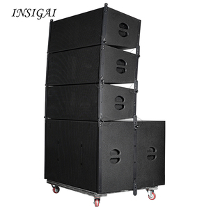 INSIGAI Custom Active Stage Profession elles Line-Array-Lautsprechers ystem Dual 8-Zoll-Mini-Passiv-und Aktiv lautsprecher 8Ohm Impedanz - Product Image 2