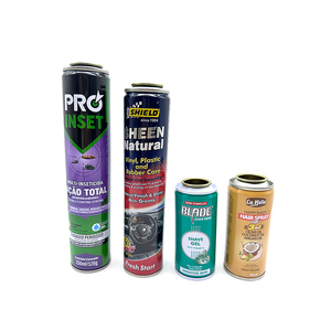 定制不同尺寸的空气雾剂锡罐喷锡瓶，用于各种气雾剂灌装 - Product Image 2