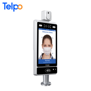 Sensor de temperatura da superfície de detecção de rosto <span class=keywords><strong>open</strong></span> <span class=keywords><strong>source</strong></span> leitor de controle de acesso com leitor de cartão NFC