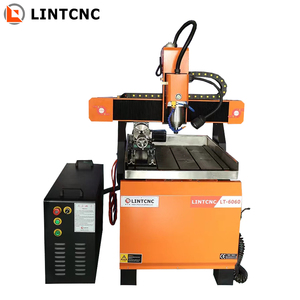 Máquina enrutadora CNC de alta precisión 6060, Control numérico por ordenador, molde de Metal, artesanías de tallado de Jade - Product Image 2