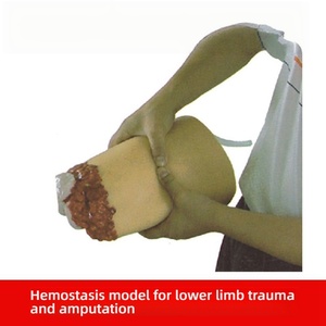 Anatomical Lower Limb Amputation Hemorrhage Control Model PVC Thigh <strong>Tourniquet</strong> and Bandaging Training Simulator Manikin - Product Image 2