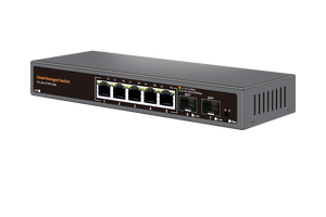 High-Speed 10G Uplink 2.5G Lite-Managed Web/<strong>Cloud</strong>-Managed APP Switch PoE SNMP QoS OEM/ODM Support Customizable for Desktop Use - Product Image 3