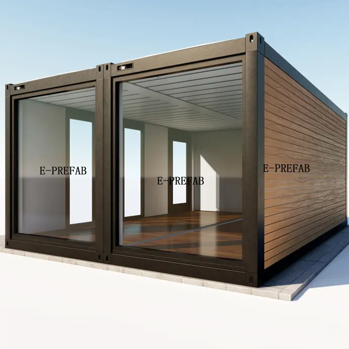 2020 yeni tasarım prefabrik lüks konteyner evler evler Villa doğu prefabrik ev Modern konteyner evler satılık CAD/3D