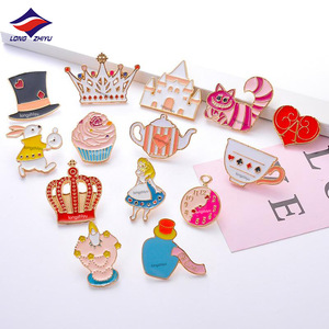 Longzhiyu Tùy Chỉnh Phim Hoạt Hình Nhân Vật Phù Hiệu Men Với Thiết Kế Của Riêng Bạn 3D Dễ Thương Ve Áo Pins Cho Trang Trí - Product Image 5