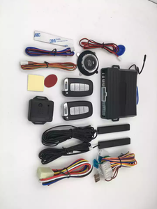 スマートプッシュスタートストップボタンとエンジンスタートストップを備えた売れ筋PKE一方向カーアラームシステム - Product Image 4