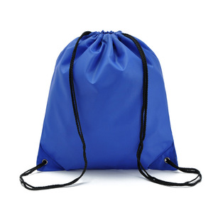 Bolsas con cordón impermeables coloridas personalizadas al por mayor con forro de PVC, tienda promocional y mochila, bolsas con cordón - Product Image 6