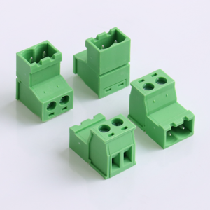 Bloque de terminales enchufable 3,5mm 5,08mm 2 3 polos 15EDGRK 2EDGRK Bloque de terminales de conector de cable - Product Image 1