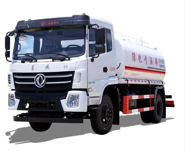 Dongfeng120hp 9m3 4x2 camión rociador de agua camión rociador