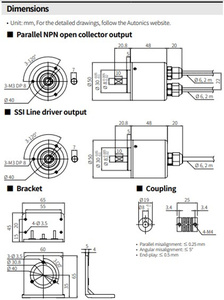 Funzione di allarme OVF dell'encoder assoluto Multi-giro magnetico - Product Image 6
