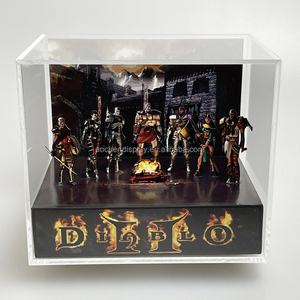 Acrylic Clear <strong>Diablo</strong> 2 Display Box Collection Box 3D Video Game Cube Diorama Booster Case - Product Image 5