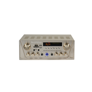 2 Channel 80W Smart Home <strong>Bluetooth</strong> Mini <strong>Audio</strong> Amplifier with FM, USB, SD Card, MIC <strong>Input</strong>, Earphone <strong>Output</strong> for PA Home Theater - Product Image 2