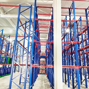 Laden Sie 1000-5000kg Layer Warehouse Mobile Racking System Rohr regals ystem mit Knock down Warehouse - Product Image 6