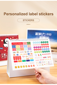 2025 người bán hàng tốt nhất trang trí văn phòng bàn lịch với dán tùy chỉnh sinh thái thân thiện sáng tạo đời lịch - Product Image 2