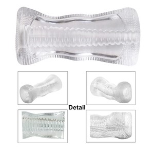 Kleine Vergrößerung Kondom Erotik Mastur bator Schwanz Penis Ärmel Masturbation Vagina Cup Mann Sexspielzeug Werkzeuge - Product Image 4