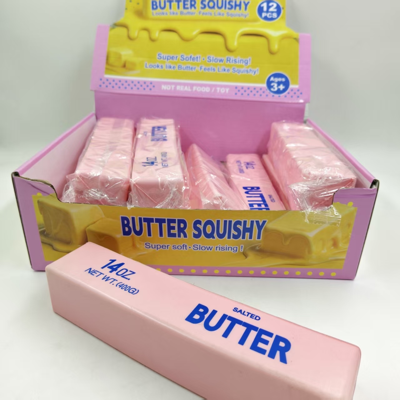 Pink Letter Butter Stick