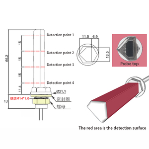 Sensor de nivel de agua multipunto infrarrojo reemplaza el flotador de la biela con alta precisión - Product Image 4