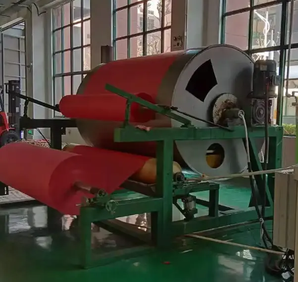 Máquina automática de impresión y teñido/maquinaria de fabricación de papel